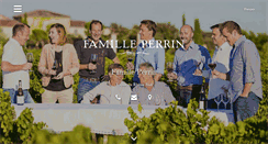 Desktop Screenshot of m.familleperrin.com