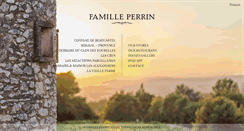 Desktop Screenshot of familleperrin.com